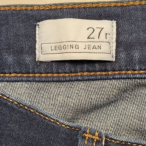 Gap Mid Rise Legging Jeans Sz 27R - Picture 8 of 11